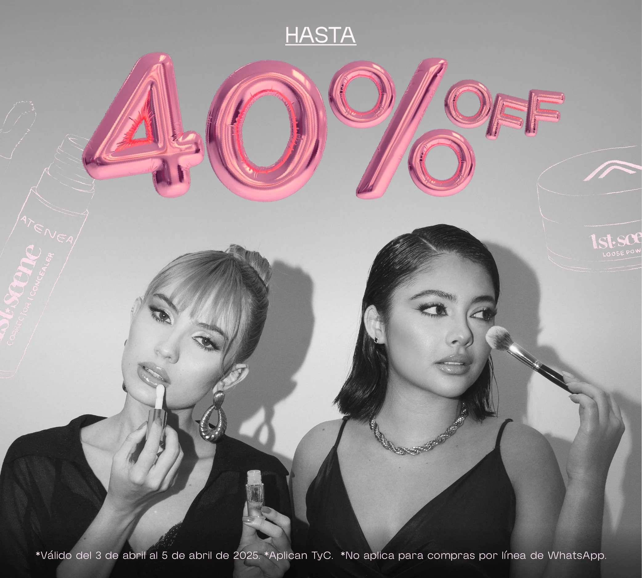 ANIVERSARIO ATENEA: ¡HASTA 40% OFF EN LOS MÁS RECOMENDADOS!