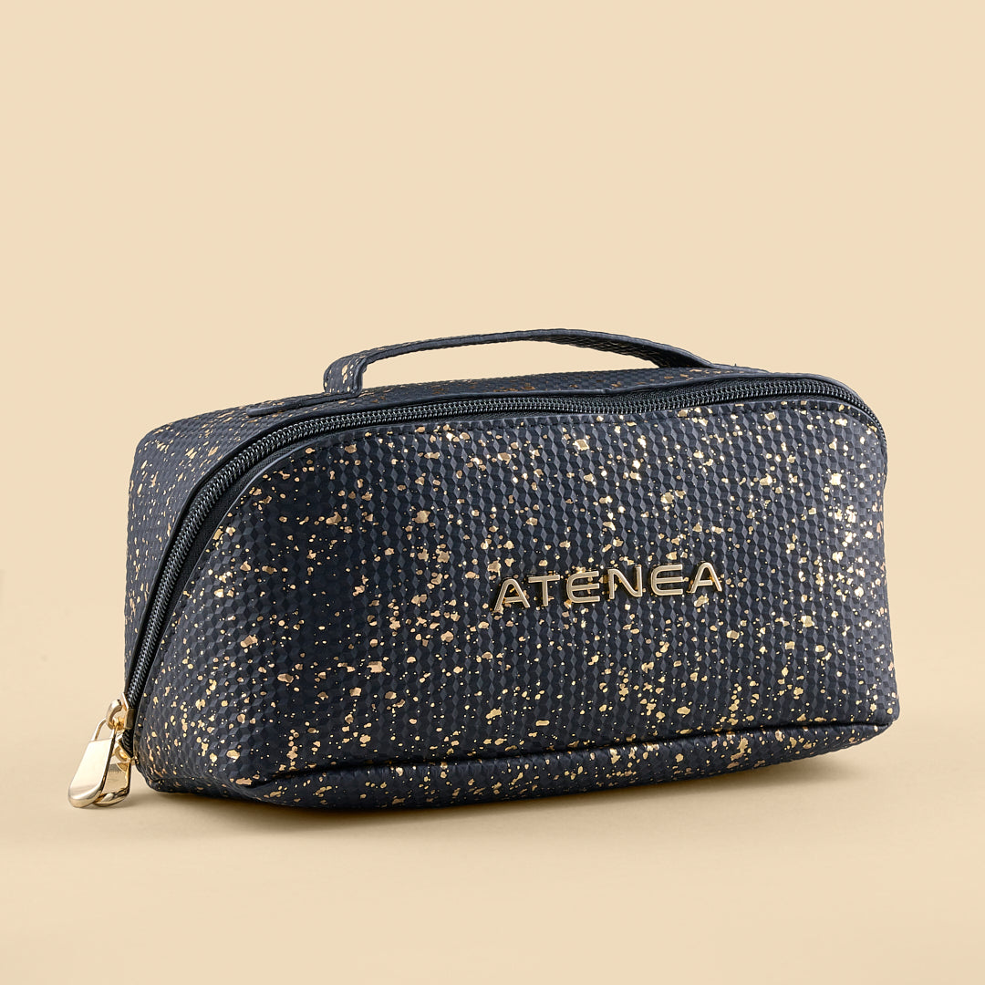 TRIANGULAR COSMETIC BAG
