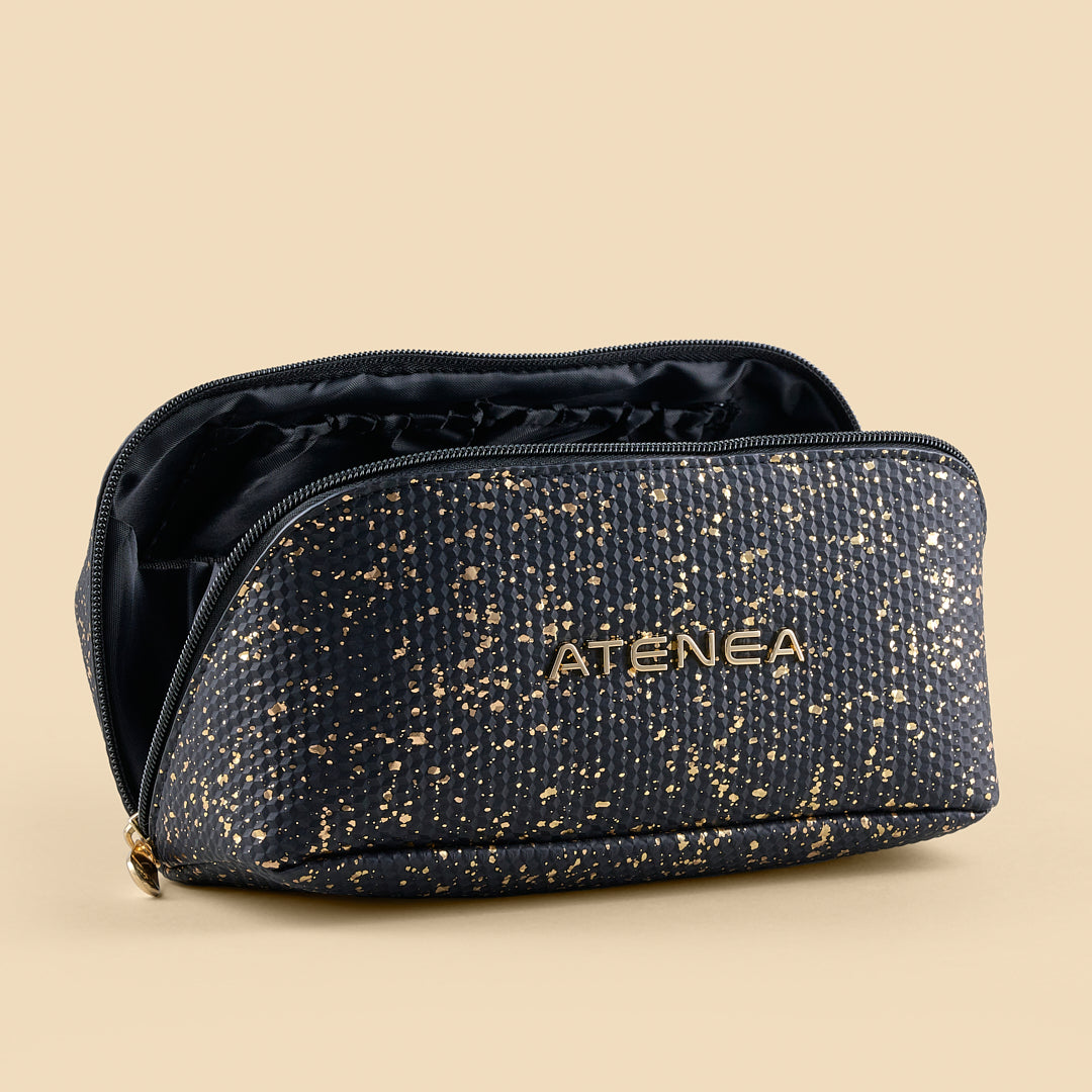 TRIANGULAR COSMETIC BAG