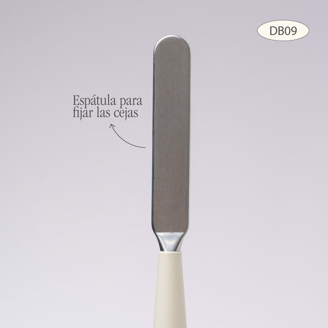 DUO EYEBROW BRUSH AND SPATULA