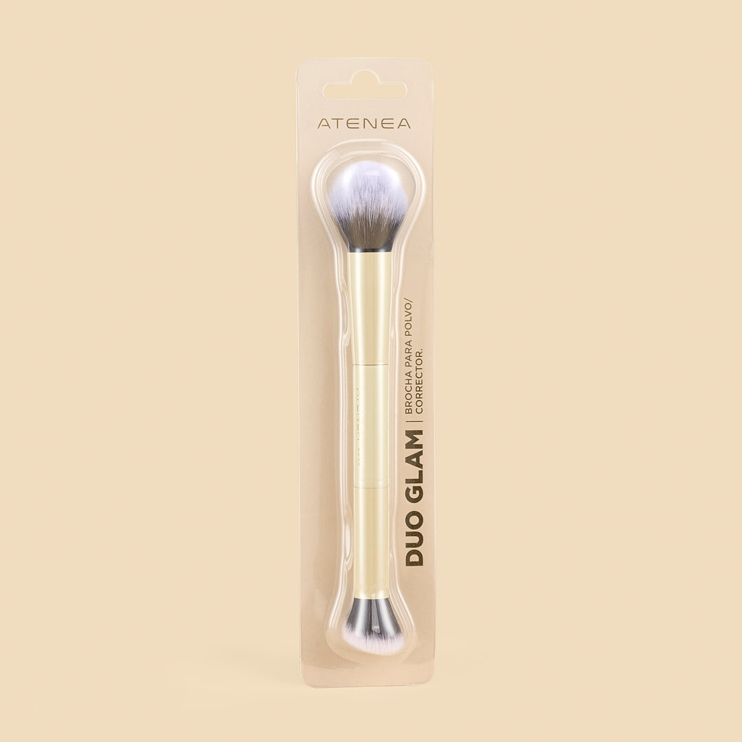 DUO DROP POWDER AND CONCEALER BRUSH