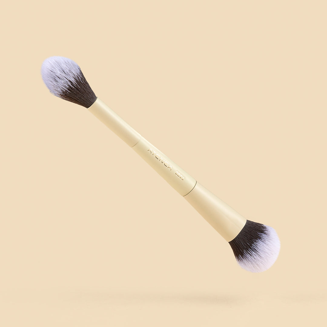 BROCHA DUO ILUMINADOR Y POLVO SUELTO