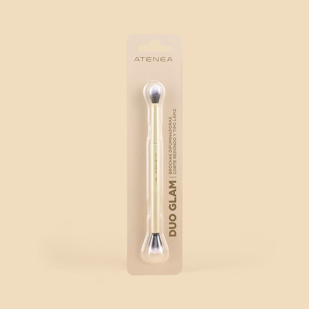 DUO ROUND BLENDING BRUSH AND PENCIL