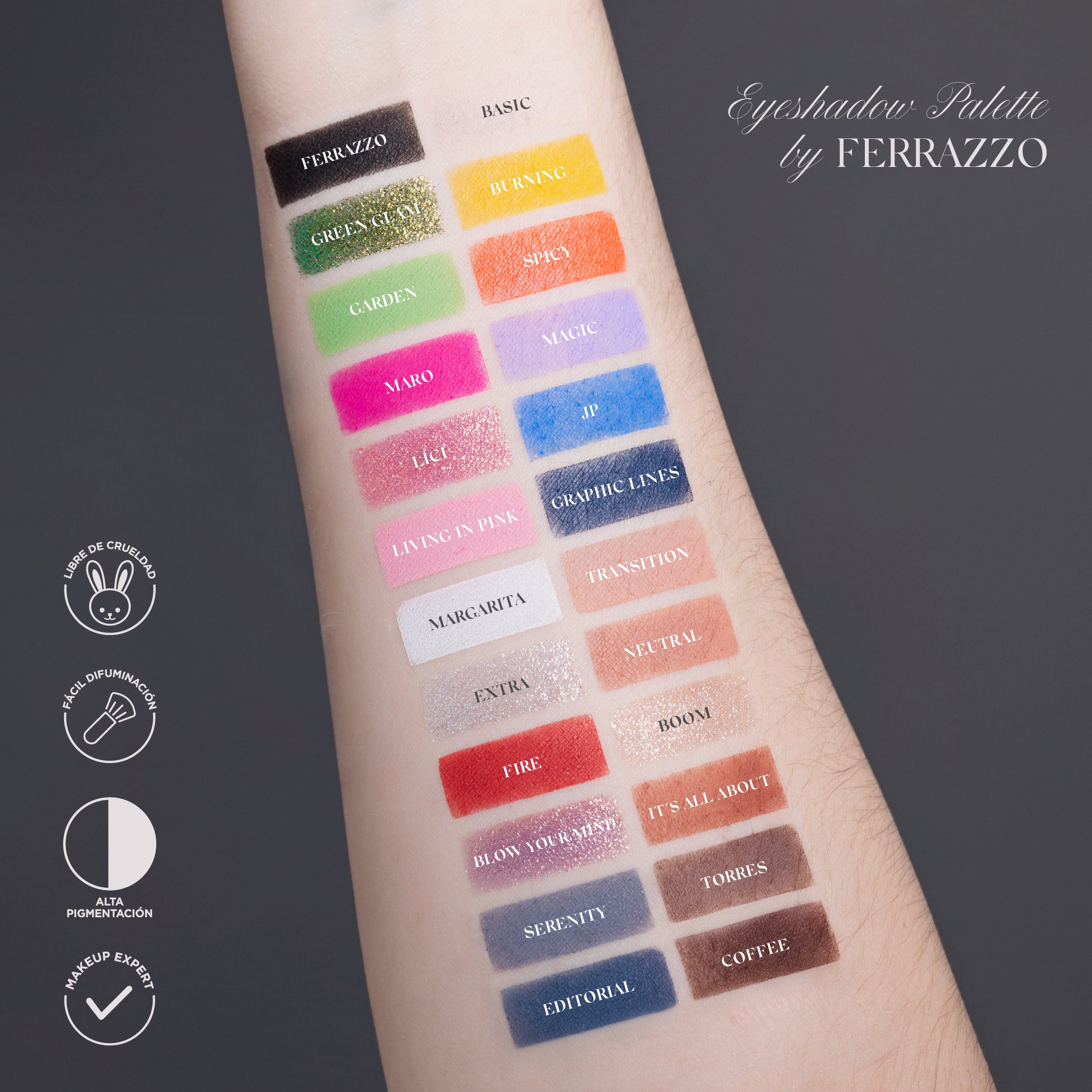 ATENEA X FERRAZZO PALETTE: DISCOVER YOUR EDITORIAL SIDE