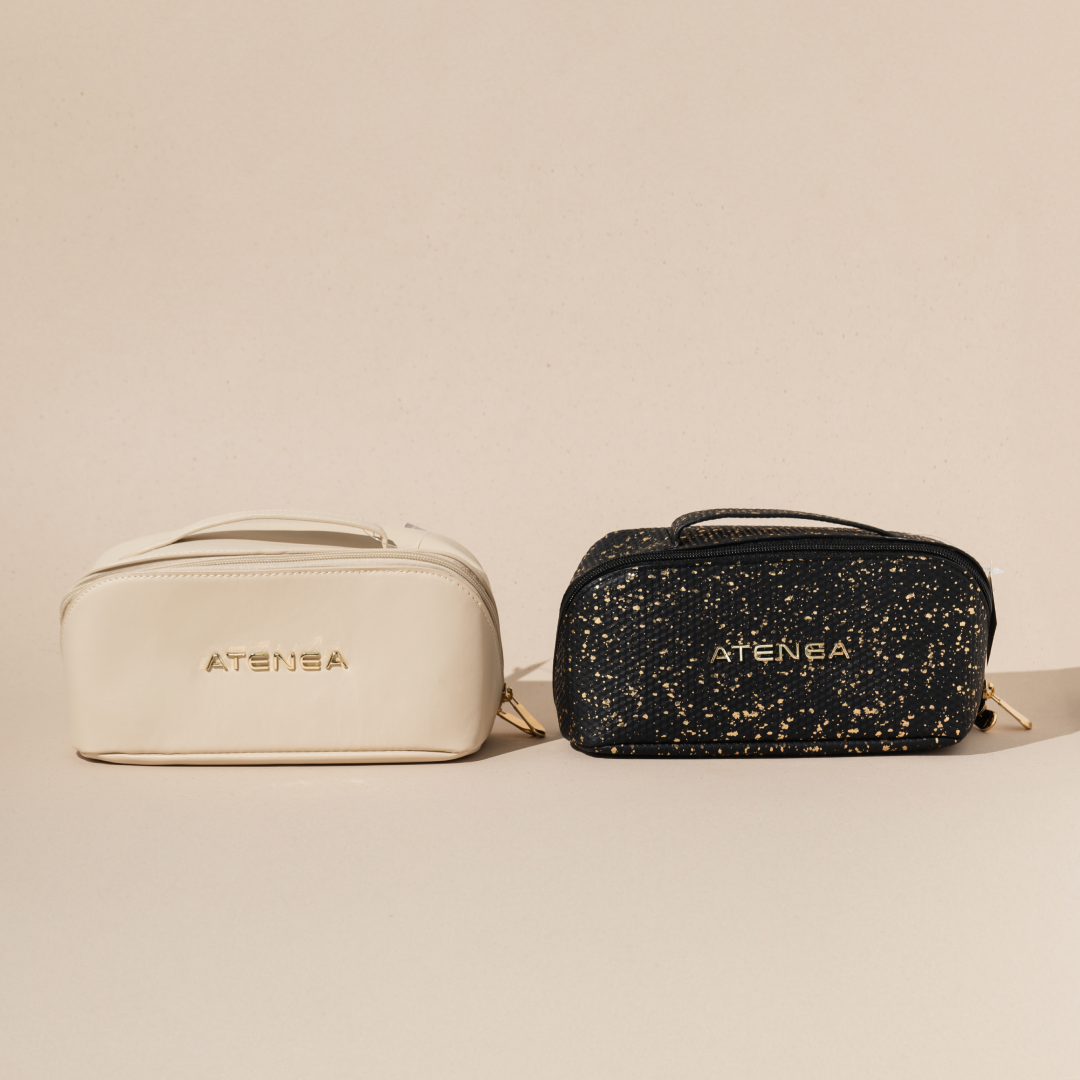 TRIANGULAR COSMETIC BAG