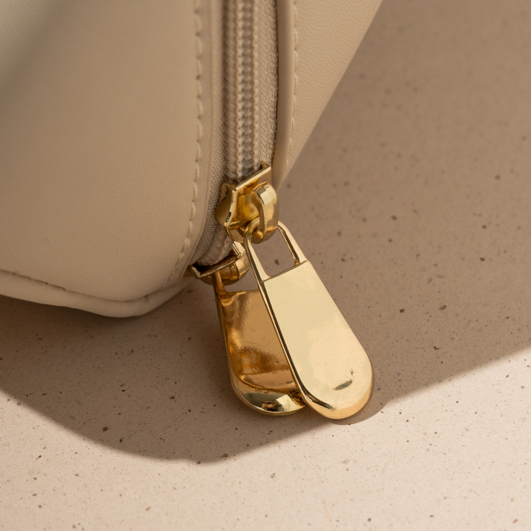 TRIANGULAR COSMETIC BAG