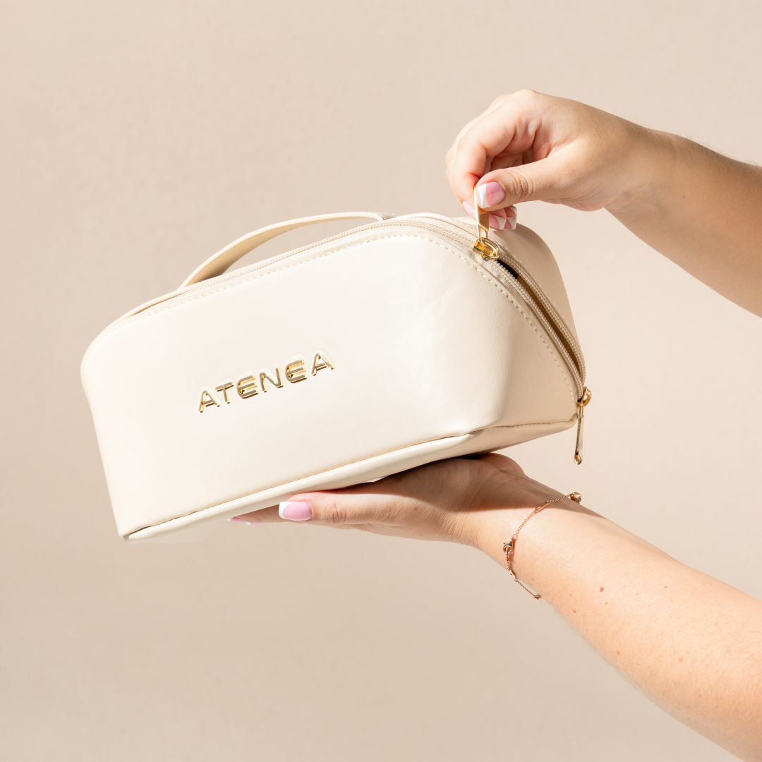 TRIANGULAR COSMETIC BAG