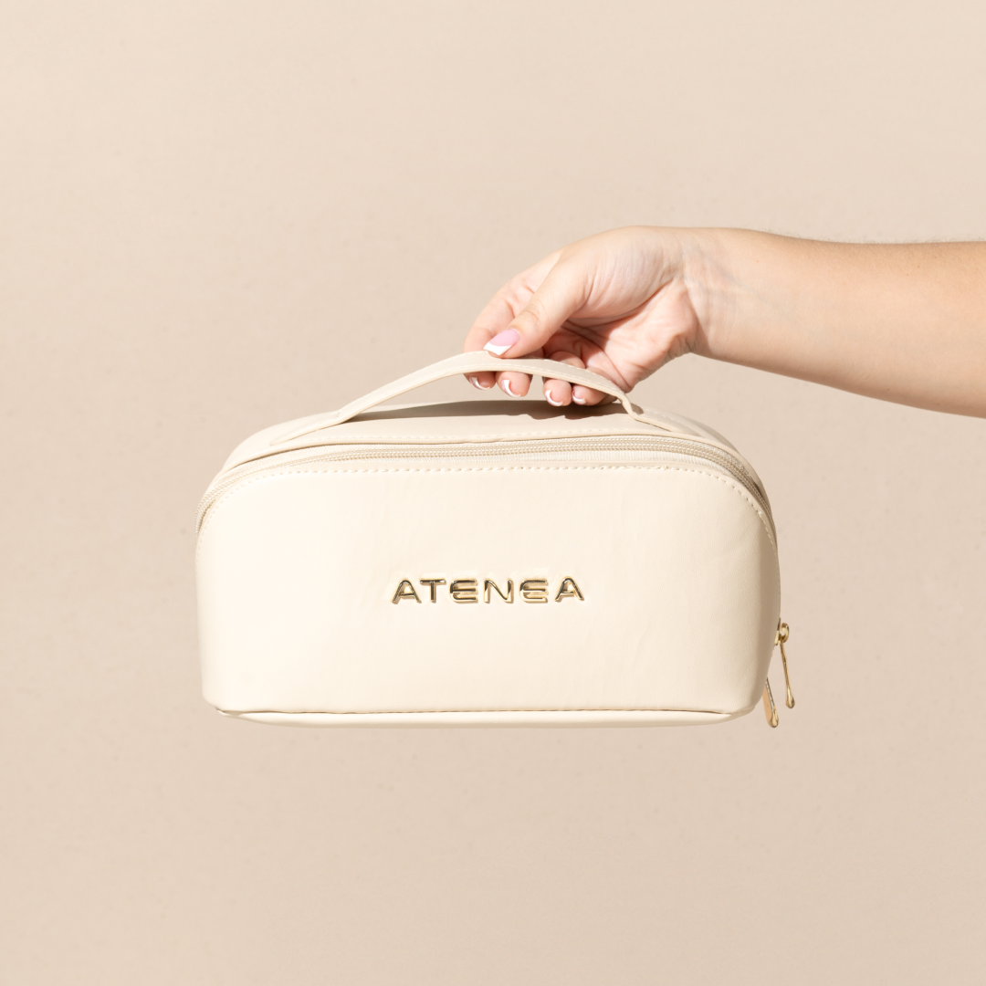 TRIANGULAR COSMETIC BAG
