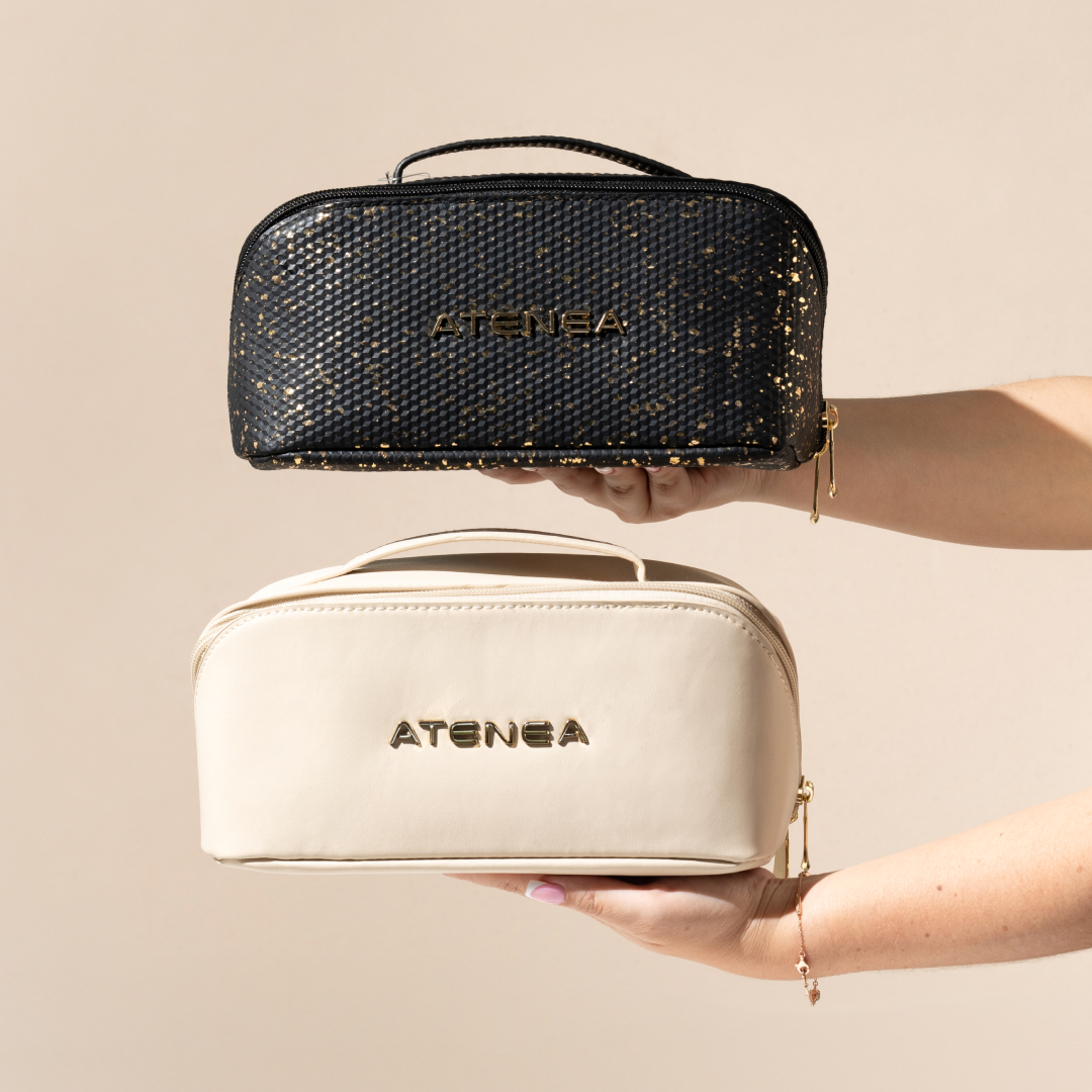 TRIANGULAR COSMETIC BAG