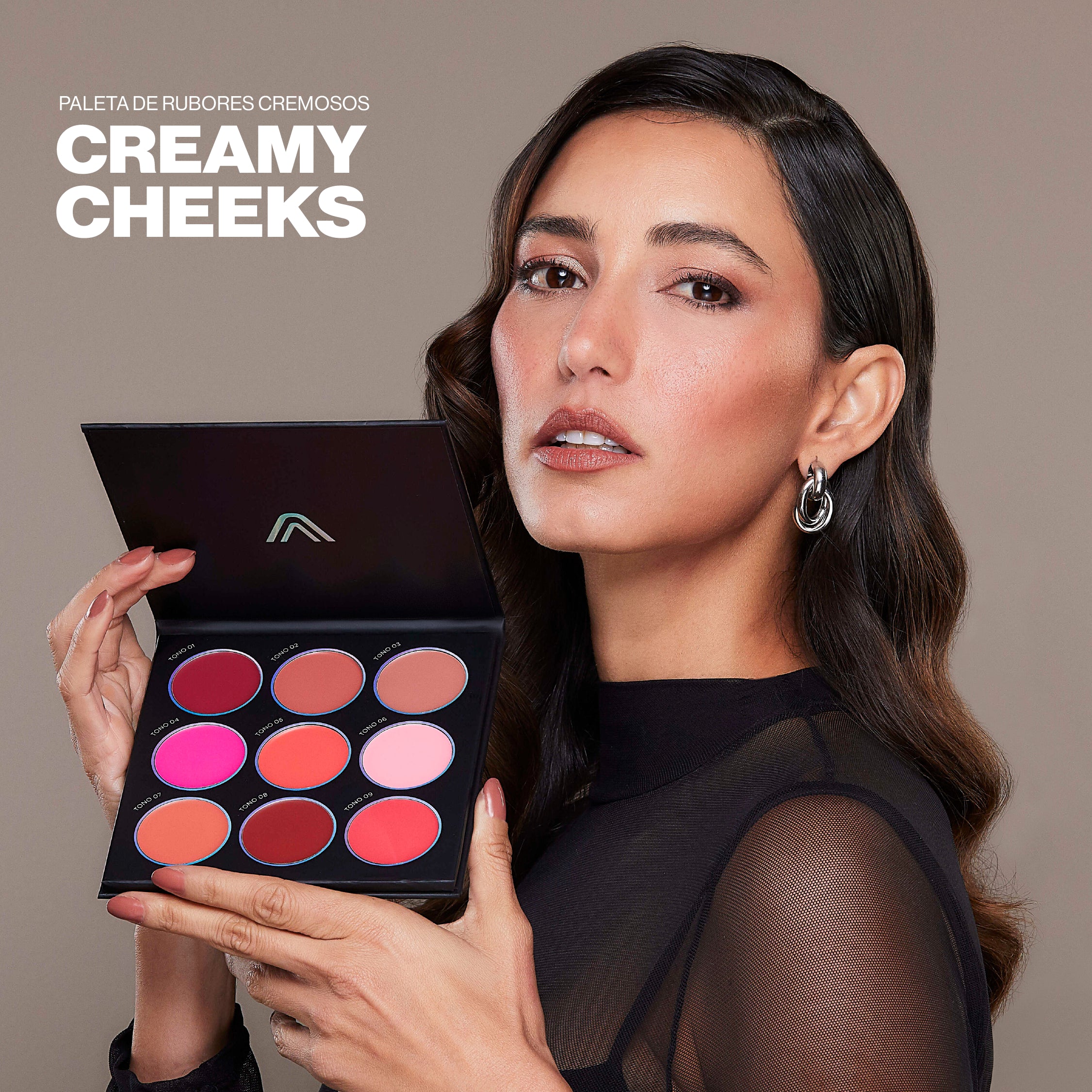 PALETA CREAMY CHEEKS - MAKEUP EXPERT