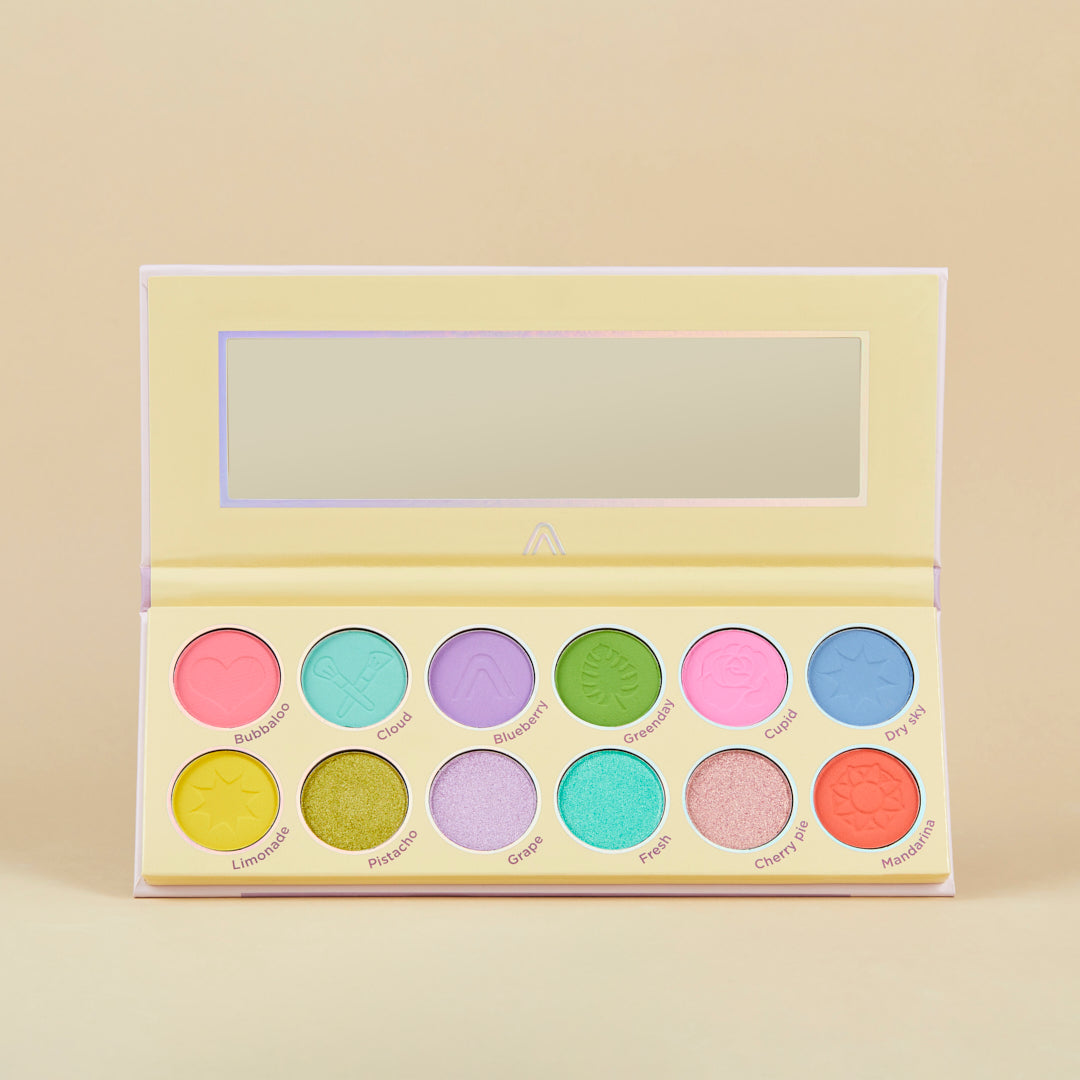 PALETA DE SOMBRAS 12 TONOS ON POINT