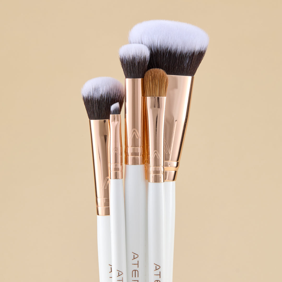 KIT DE BROCHAS FLAWLESS WHITE X 28