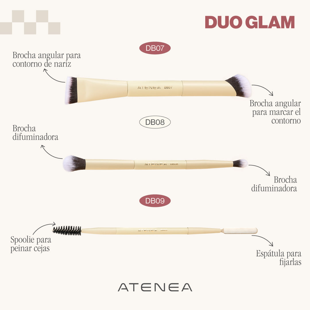 BROCHA DUO CEJAS Y ESPÁTULA