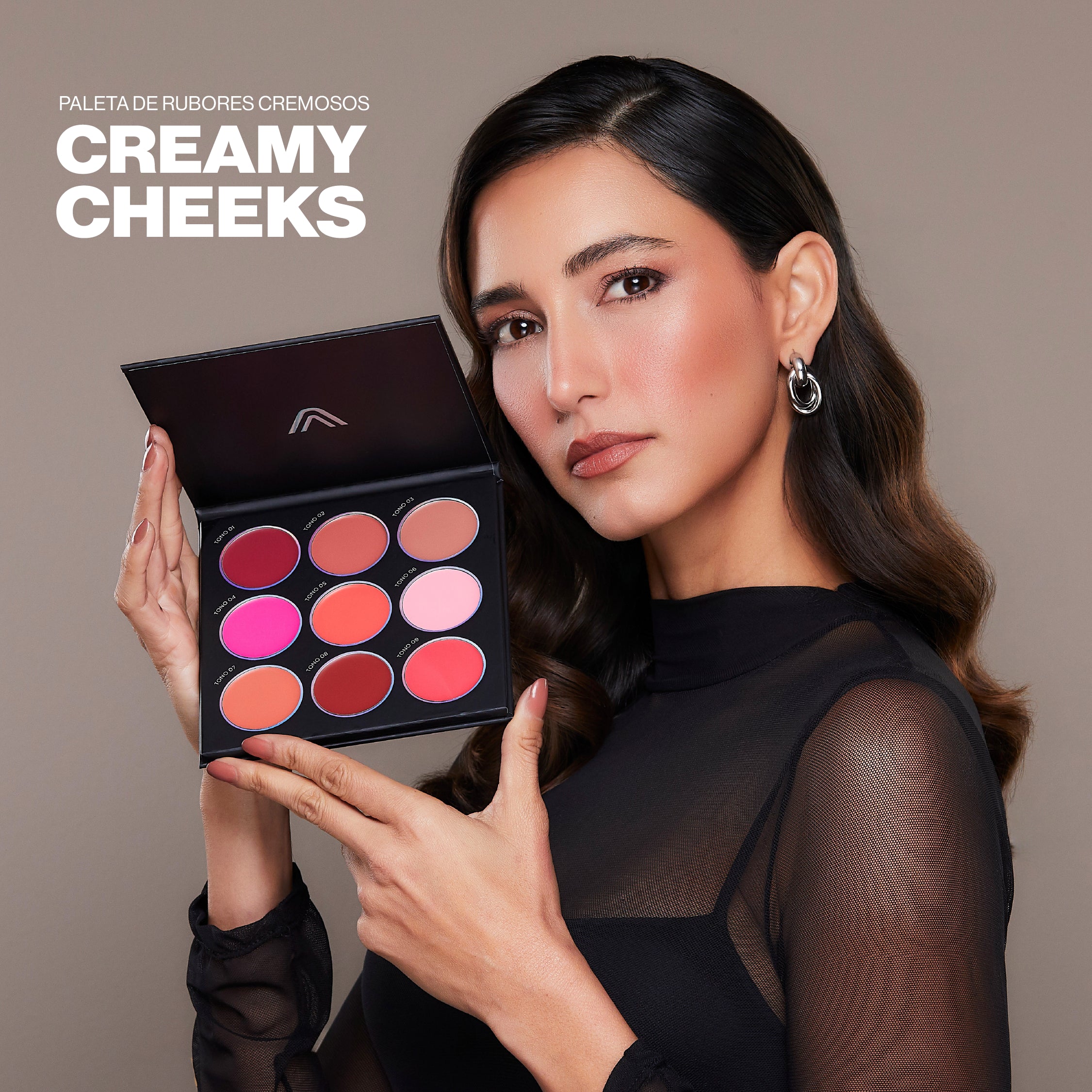 PALETA CREAMY CHEEKS - MAKEUP EXPERT