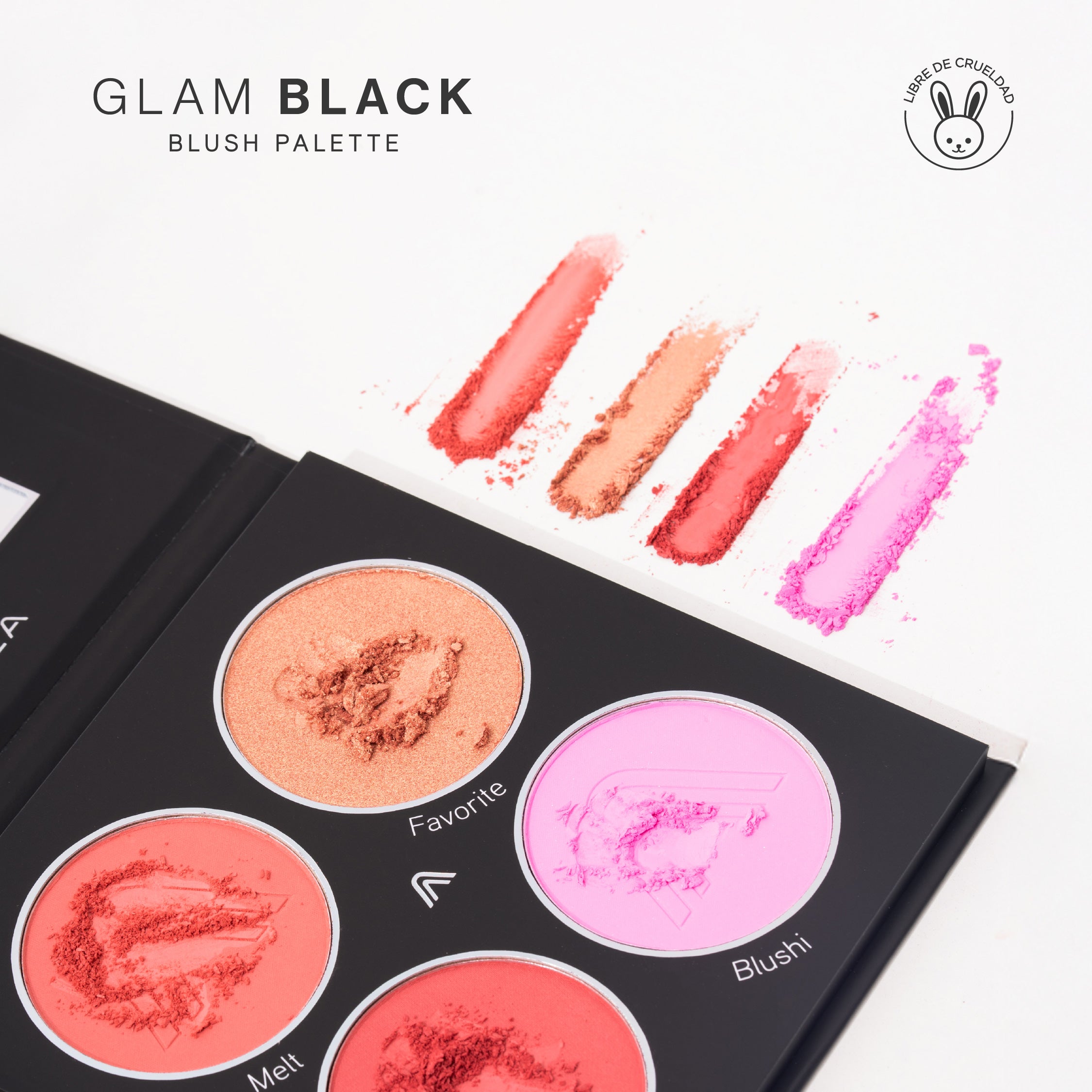 GLAMBLACK BLUSH PALETTE