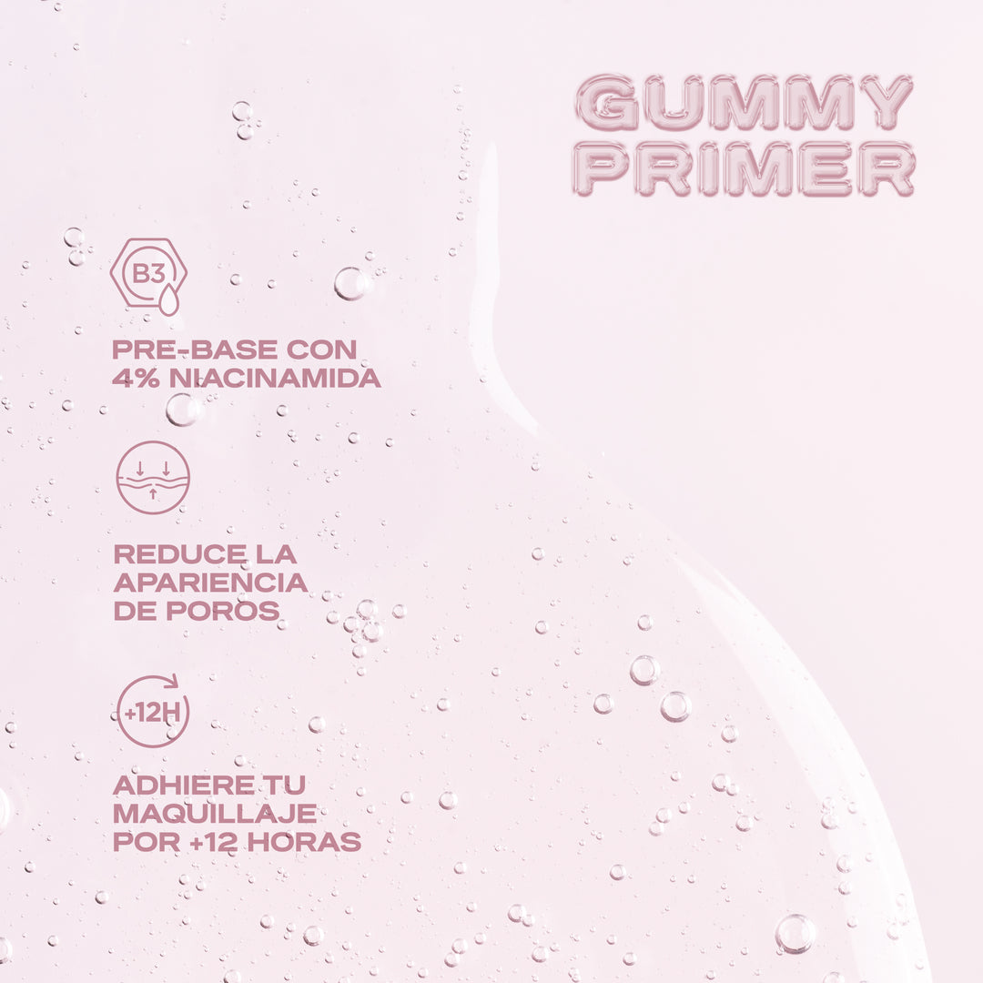 GUMMY PRIMER CON 4% DE NIACINAMIDA