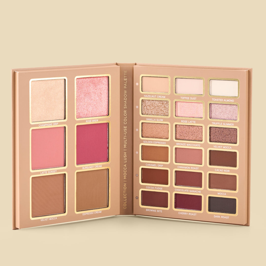 Paleta de sombras multiusos Moccalush