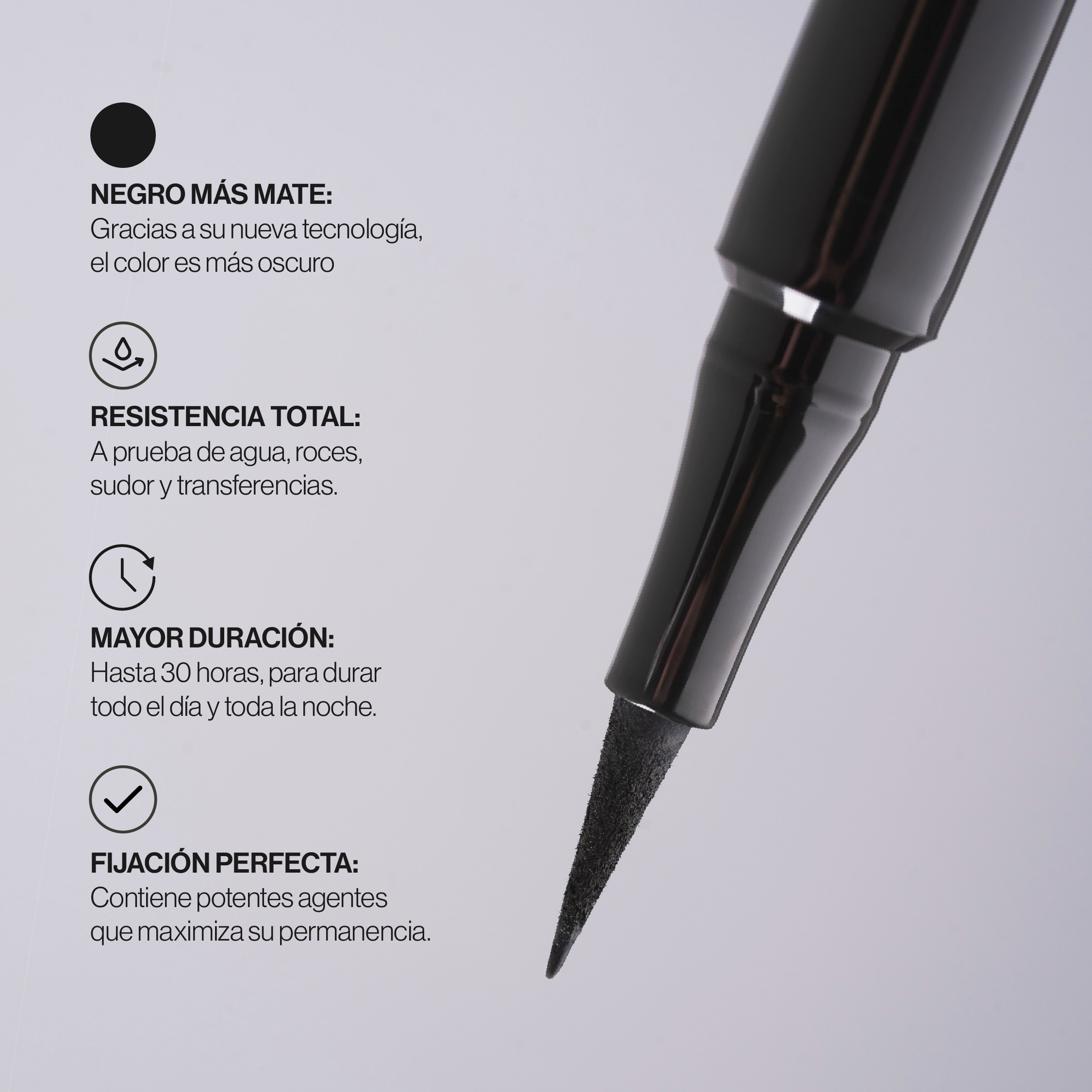 1ST SCENE BLACK FELT EYELINER