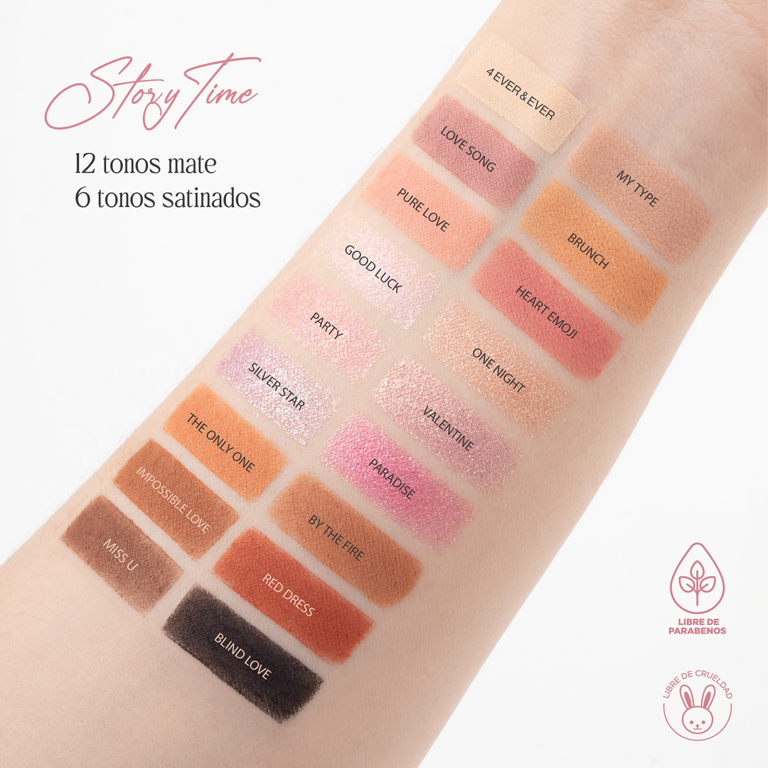 PALETA DE SOMBRAS STORYTIME